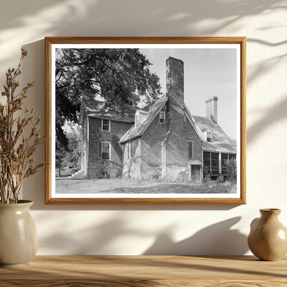 18th-Century House in Barstow, MD - Historical Photo 1953