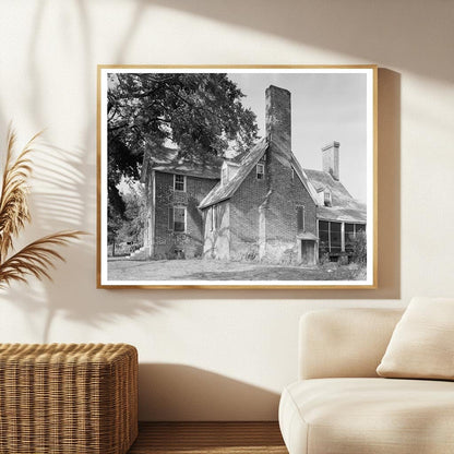 18th-Century House in Barstow, MD - Historical Photo 1953