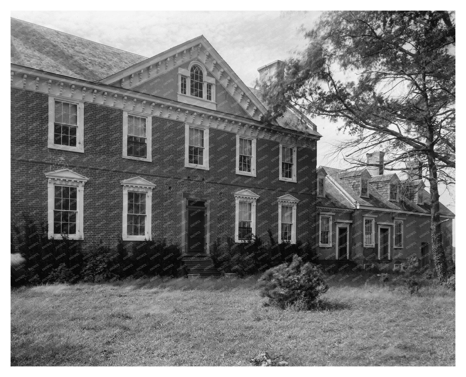 Hillsboro MD Daffin House 1783 Vintage Photograph