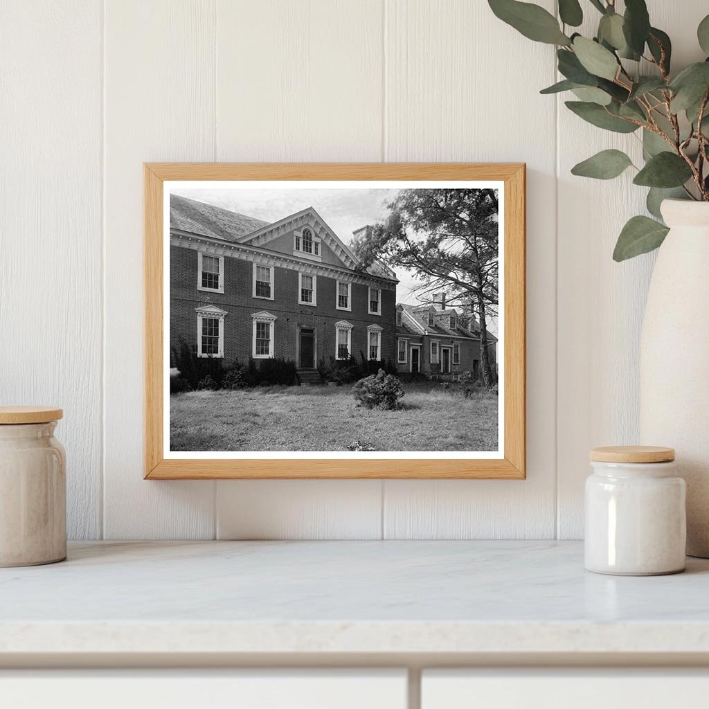 Hillsboro MD Daffin House 1783 Vintage Photograph