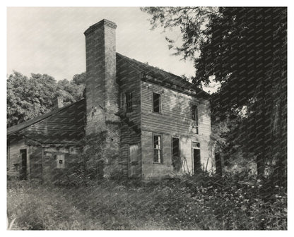 Henry Hawkins Barbour House, Port Tobacco MD, 1930s