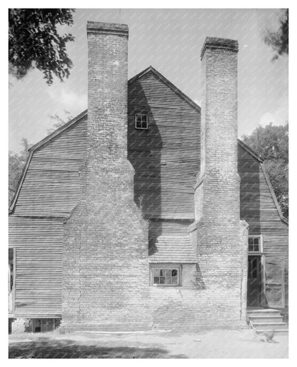 Port Tobacco, MD Historic Architecture Photo 1953