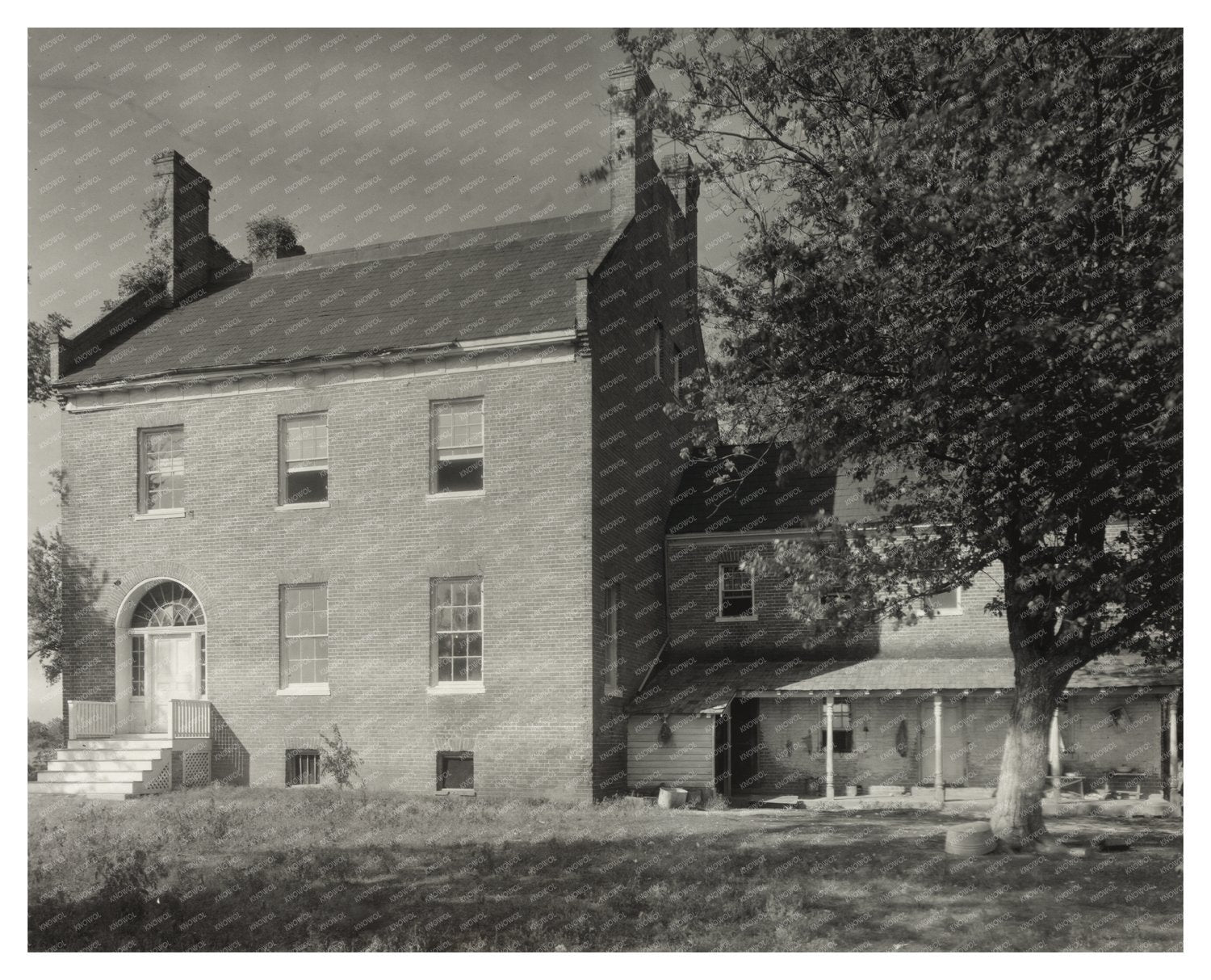 Colonial Architecture in Charles County, Maryland, 1790