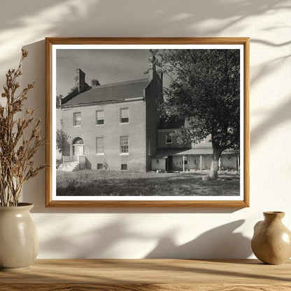 Colonial Architecture in Charles County, Maryland, 1790