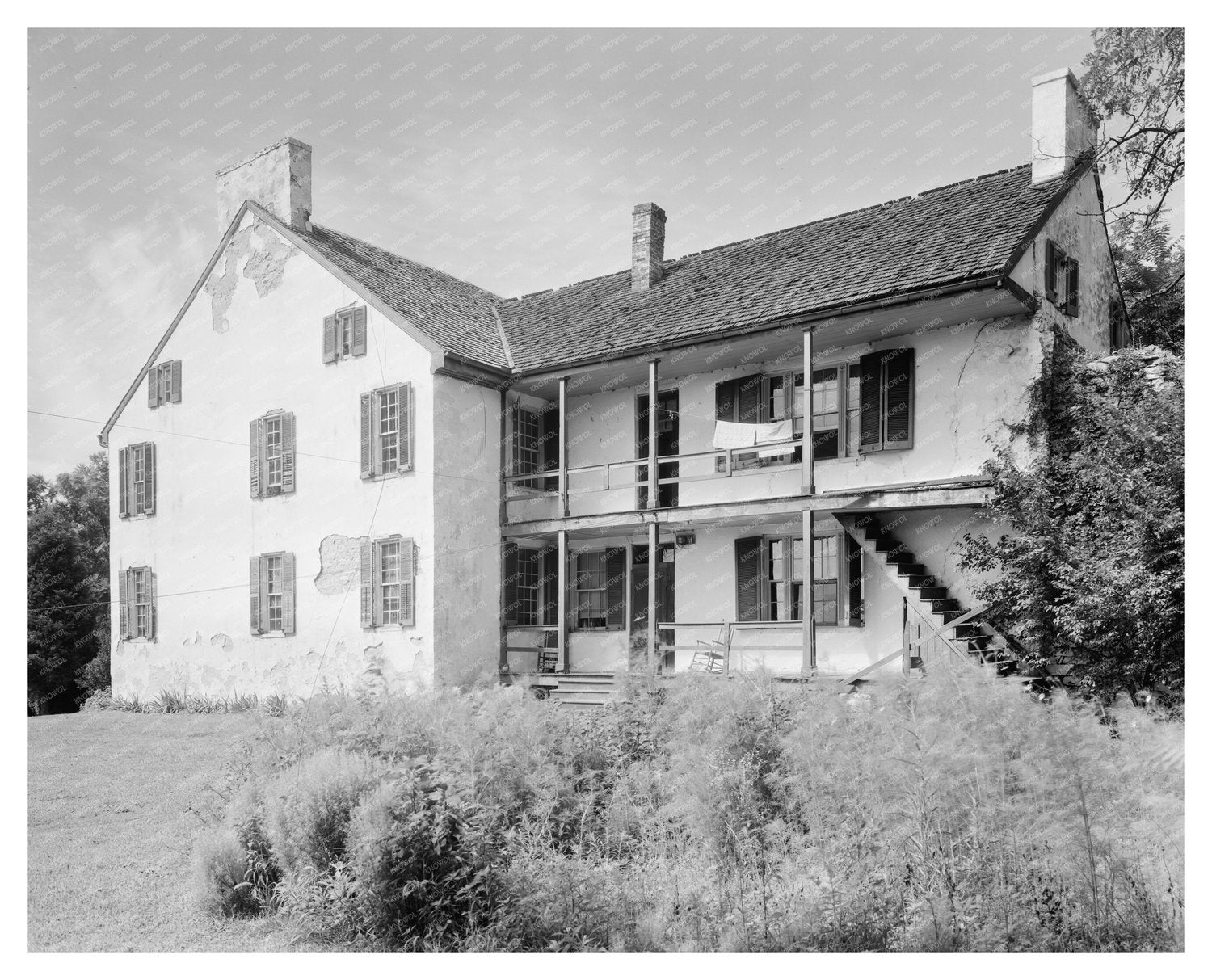 Historic Estate in Thurmont, MD - Early 20th Century Photo