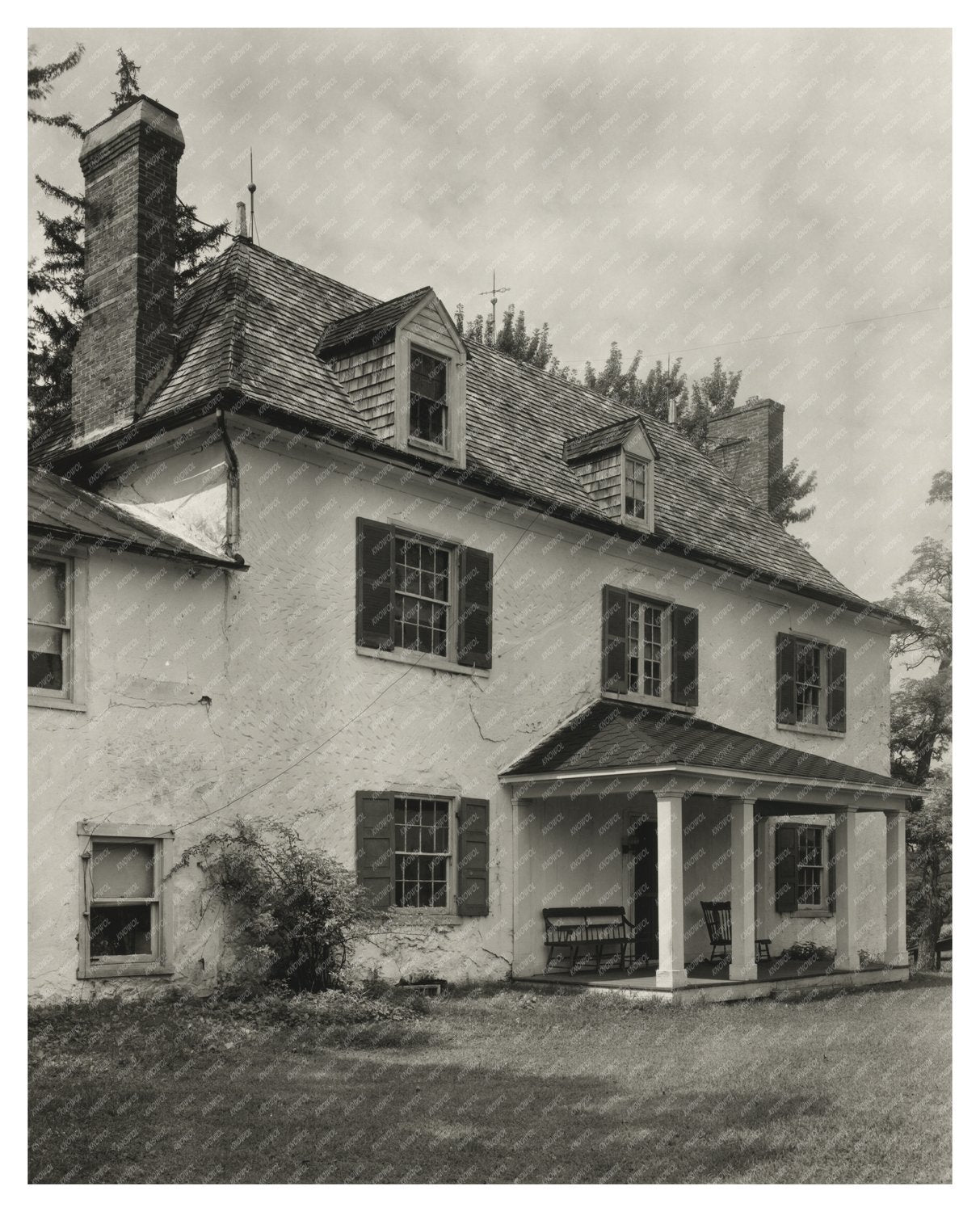 Historic 1793 House in Fallston, MD - Carnegie Survey