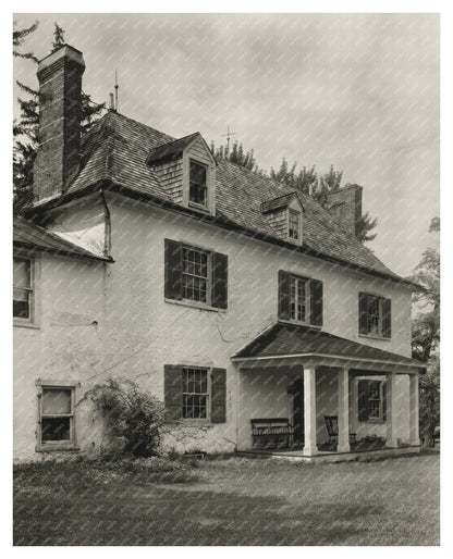 Historic 1793 House in Fallston, MD - Carnegie Survey