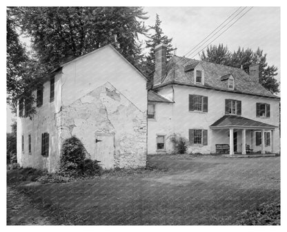 Historic House in Fallston, Maryland, 1793