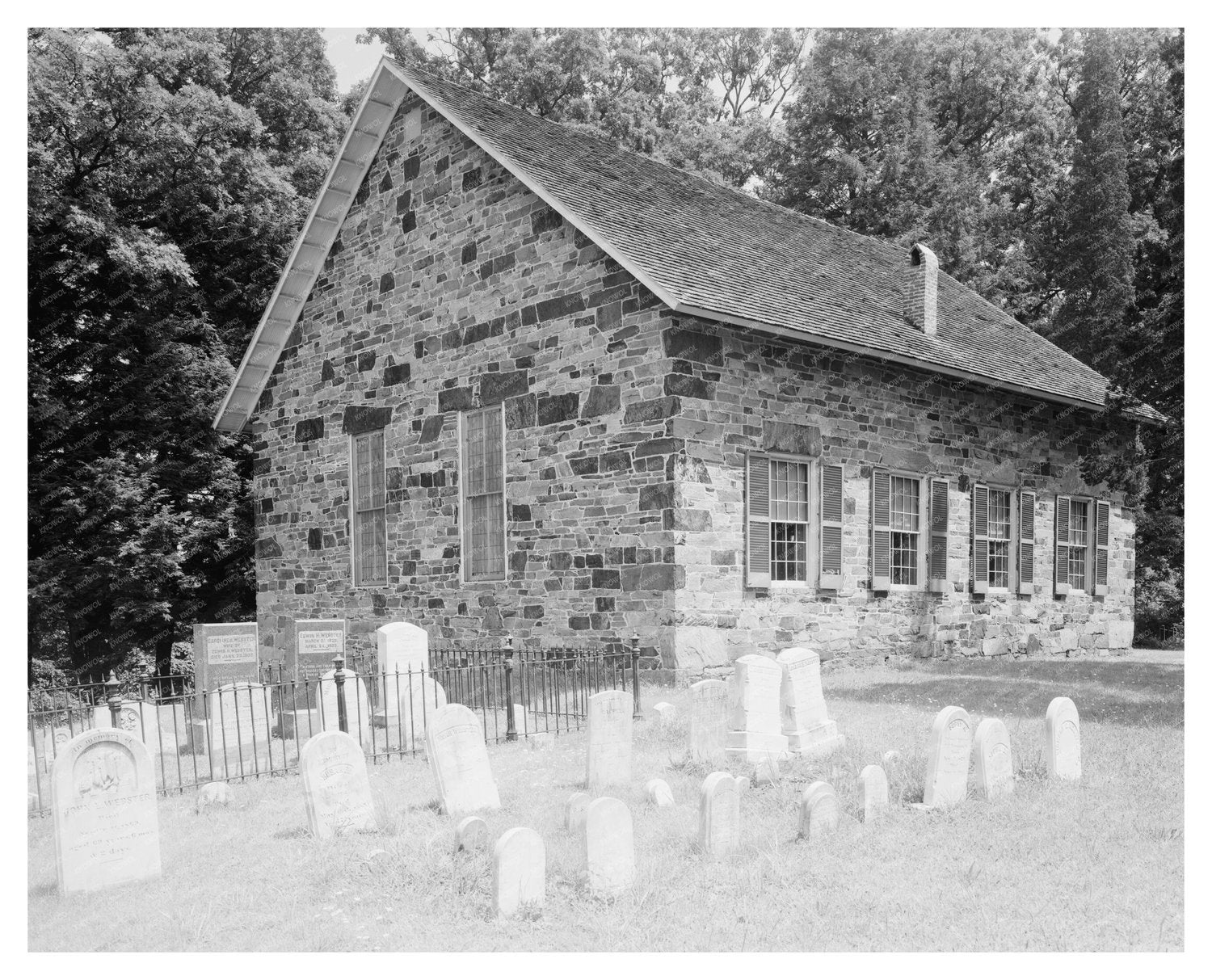 Historic Church in Churchville, MD - 1821 Architecture