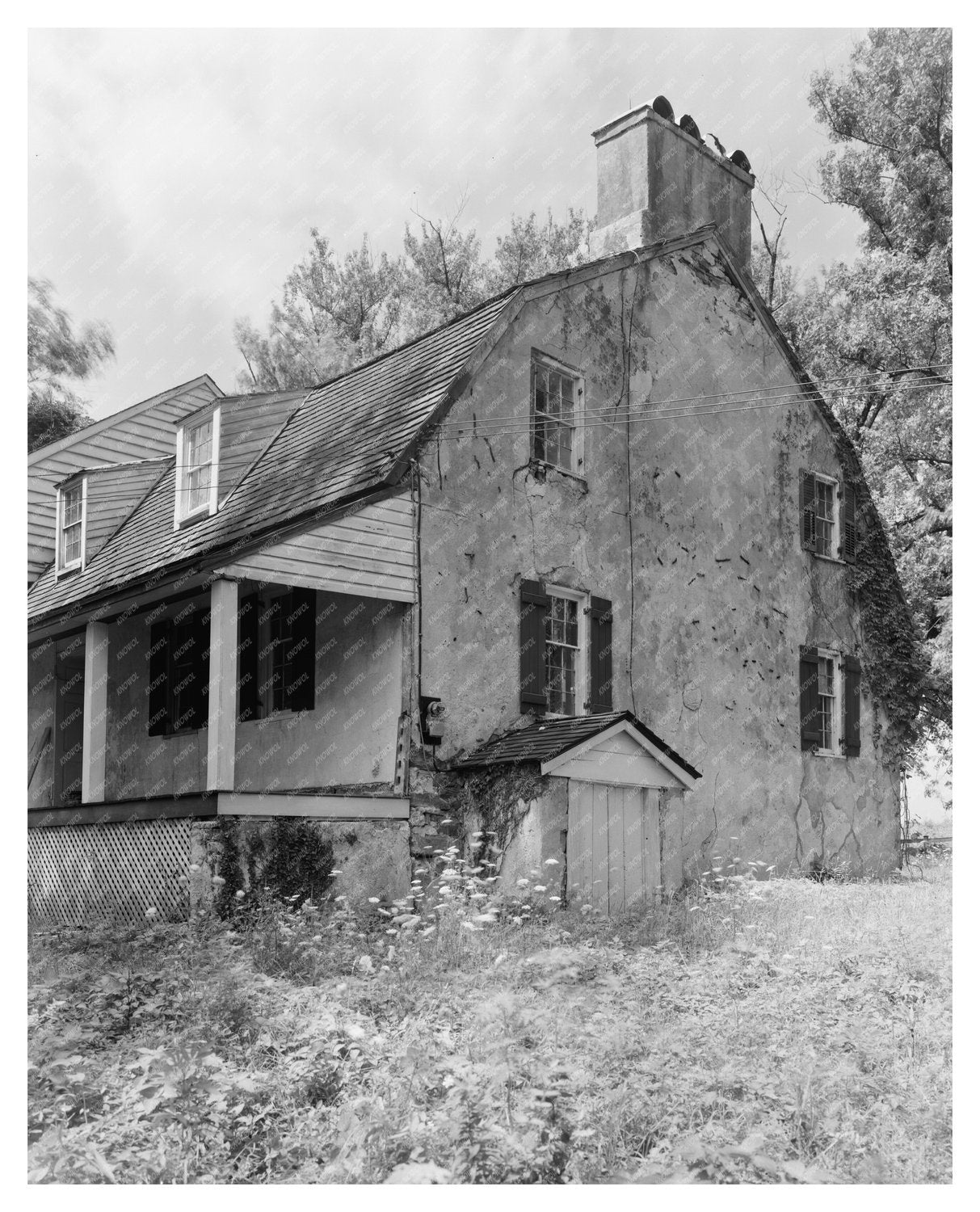 Historic Churchville Building, Maryland 1704 Architecture