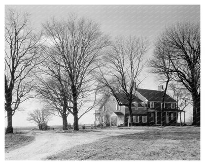 Cherry Grove Architecture, Ashton MD 1728-1773 History