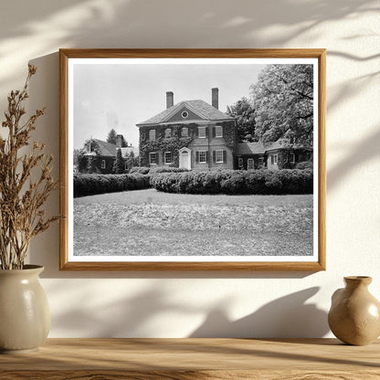 Vintage Manor House in Laurel, Maryland, 1953