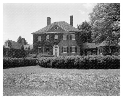 Laurel MD Estate Photo, Early 20th Century Architecture