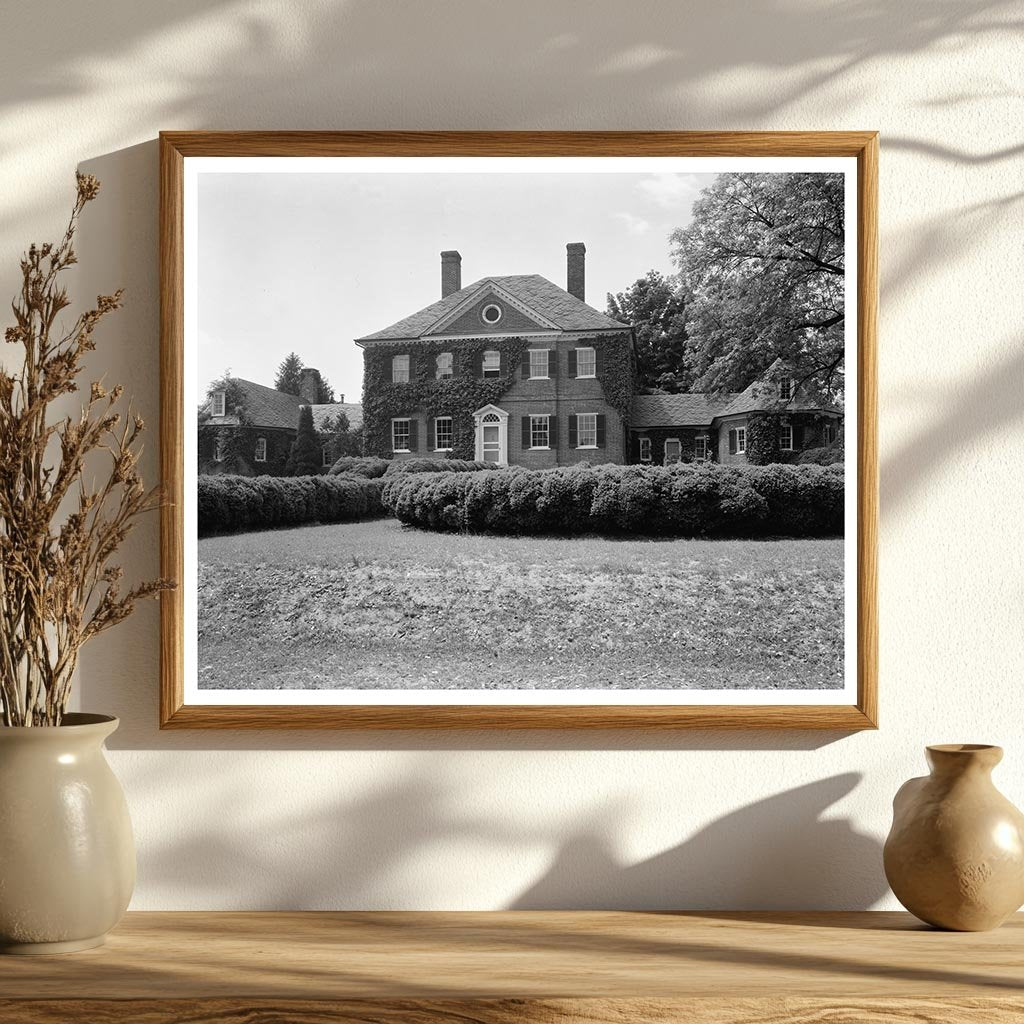 Laurel MD Estate Photo, Early 20th Century Architecture