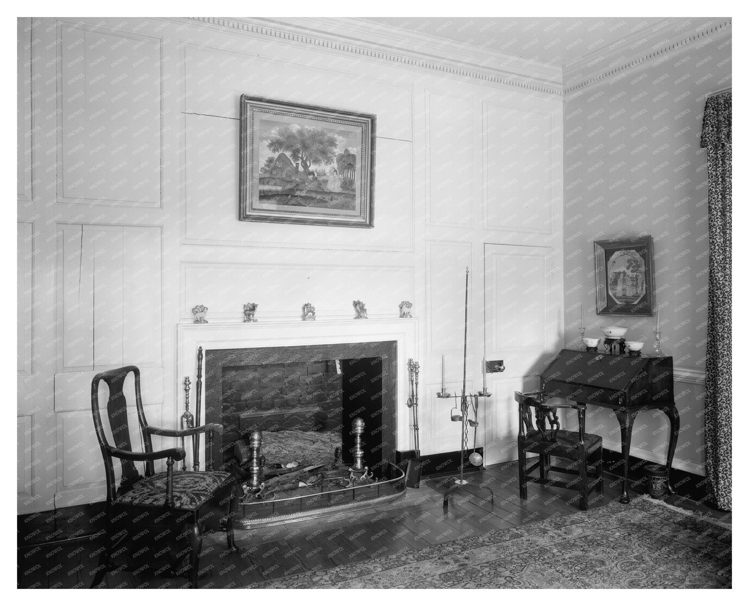 1953 Vintage Manor House Photo, Laurel, MD