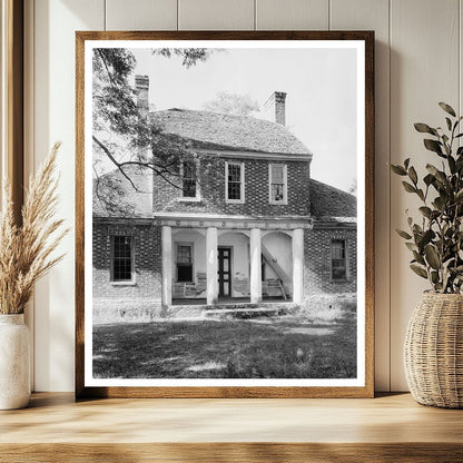 Historic Building in Chaptico, MD: Vintage Photo 1679