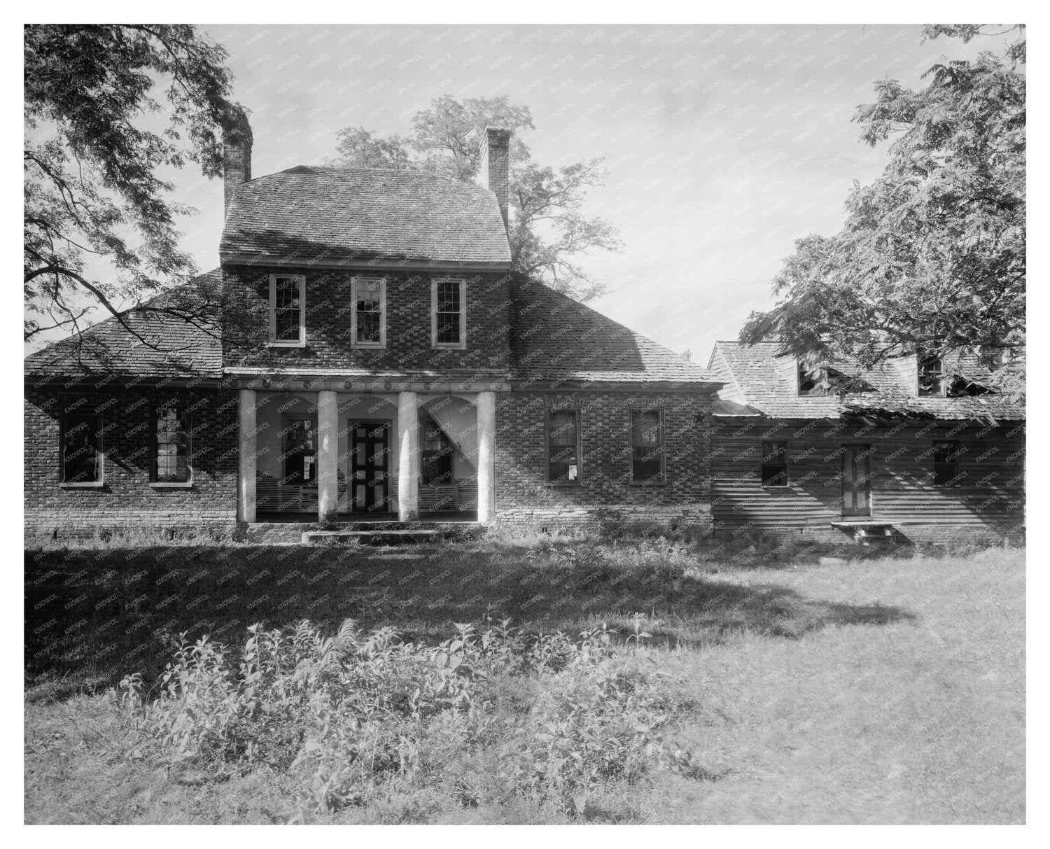 Historic Structure in Chaptico, MD - Pre-1679 Architecture