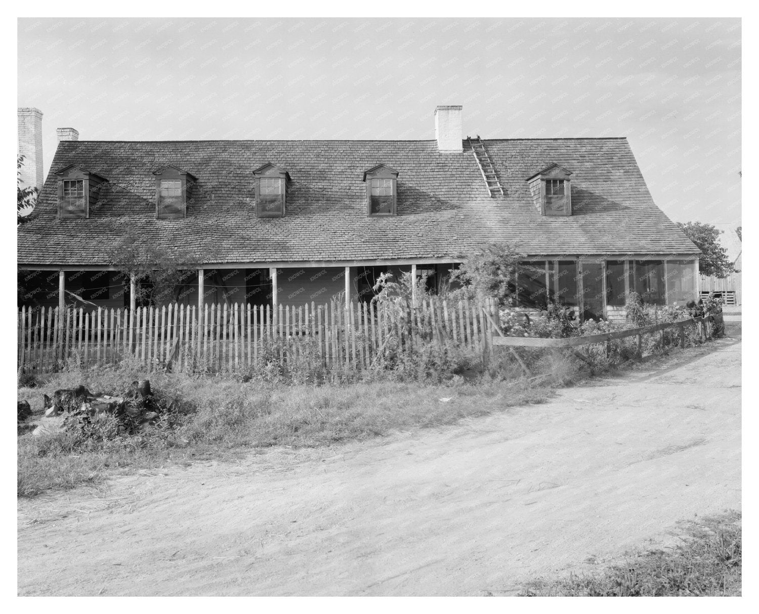 St. Marys County, MD Rural Scene Photo, 20th Century