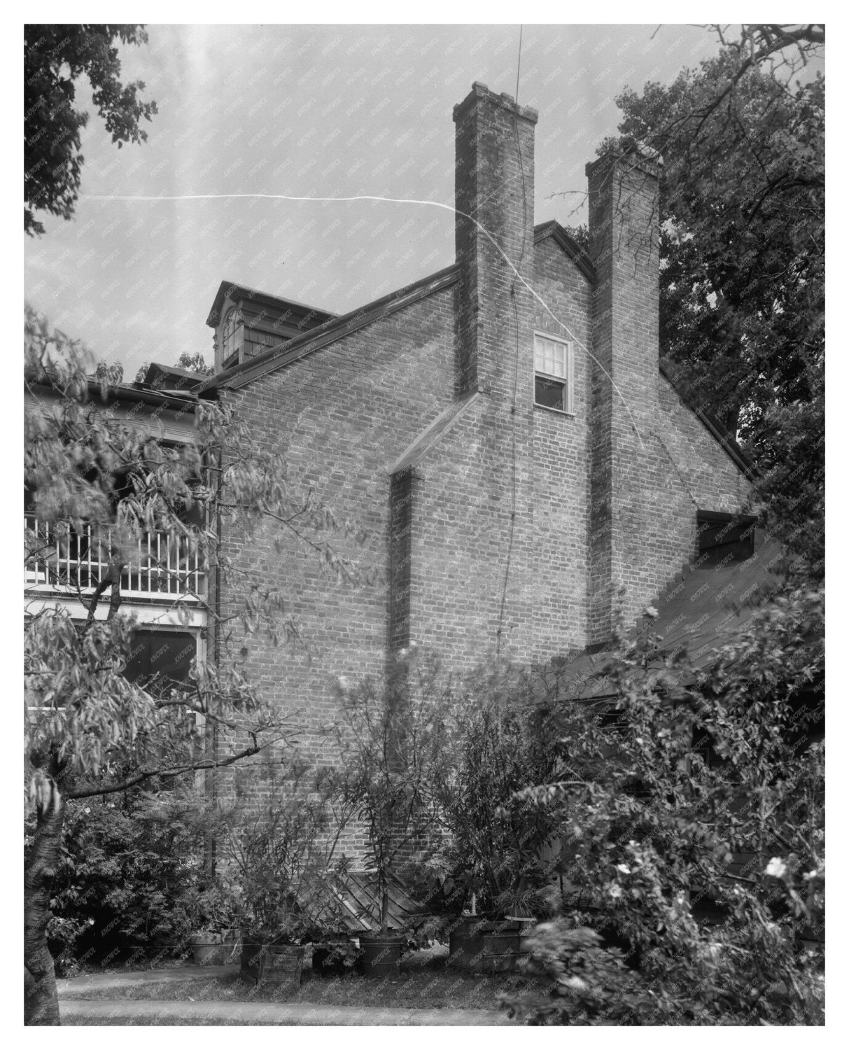 Cornwalys Cross, St. Marys City, MD, 1643 Architecture