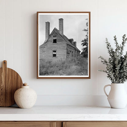 Great Mills, Maryland Vintage Architecture Photo, 20th Centu