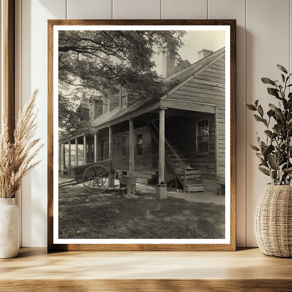 1696 Wooden Building in Valley Lee, MD - Historic Photo