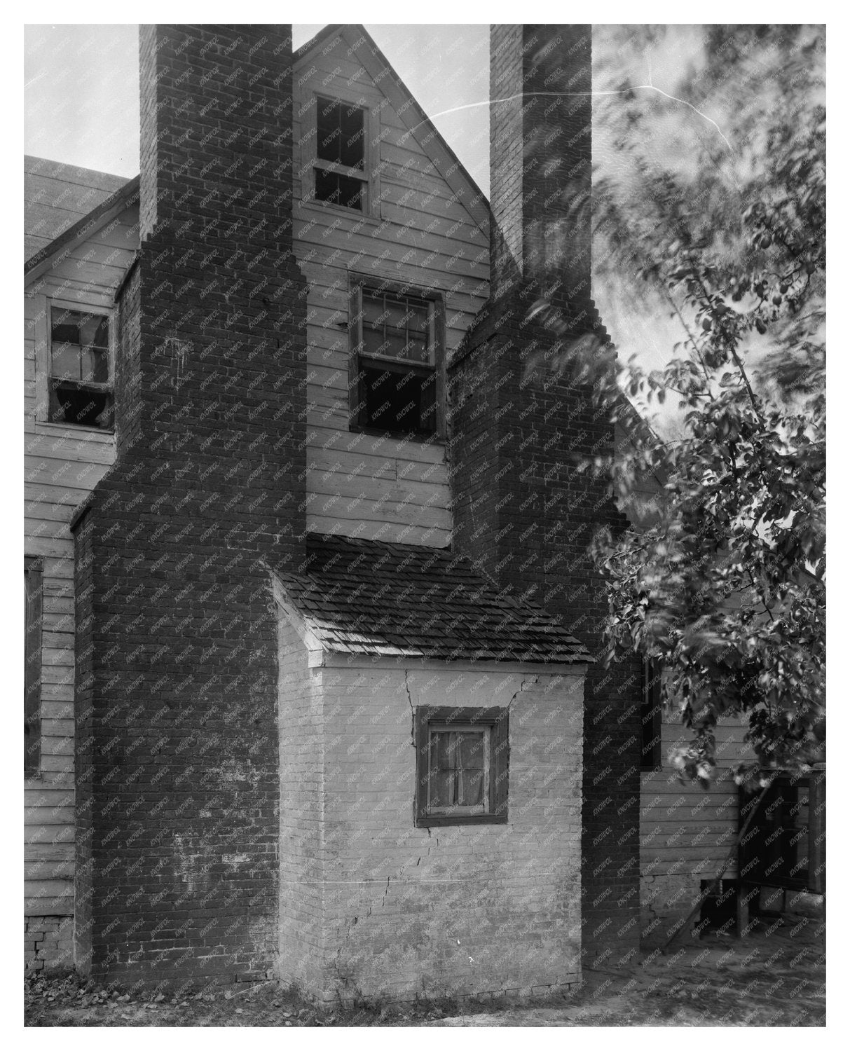 St. Marys County MD Architecture History Photo 1953