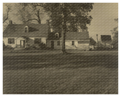 Historic Architecture in St. Michaels, Maryland, 1659