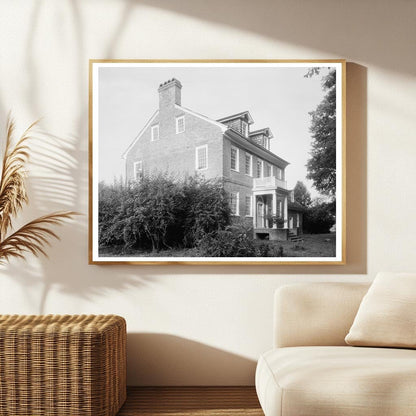 Historic Home in Easton, Maryland (1743) - Vintage Photo