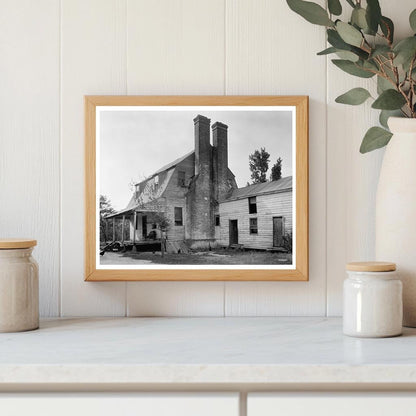 Farmhouse in Morganza, MD - Early 20th Century Photograph