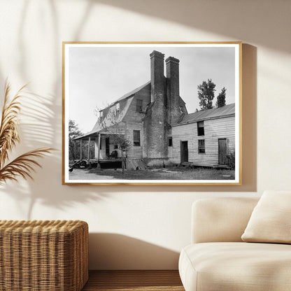 Farmhouse in Morganza, MD - Early 20th Century Photograph