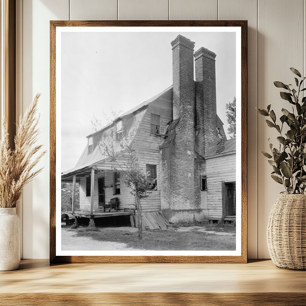 Vintage Farmhouse Photo, Morganza MD, Early 20th Century