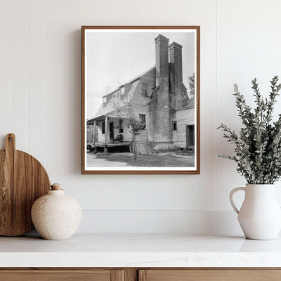 Vintage Farmhouse Photo, Morganza MD, Early 20th Century