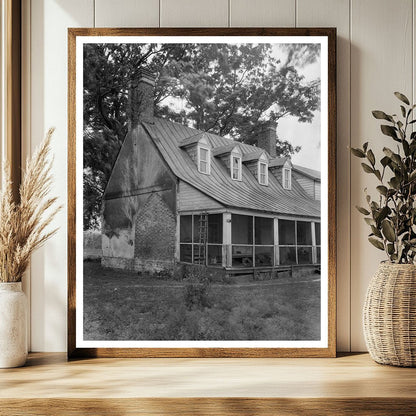 Chaptico, MD Rural Architecture Photograph, 1914