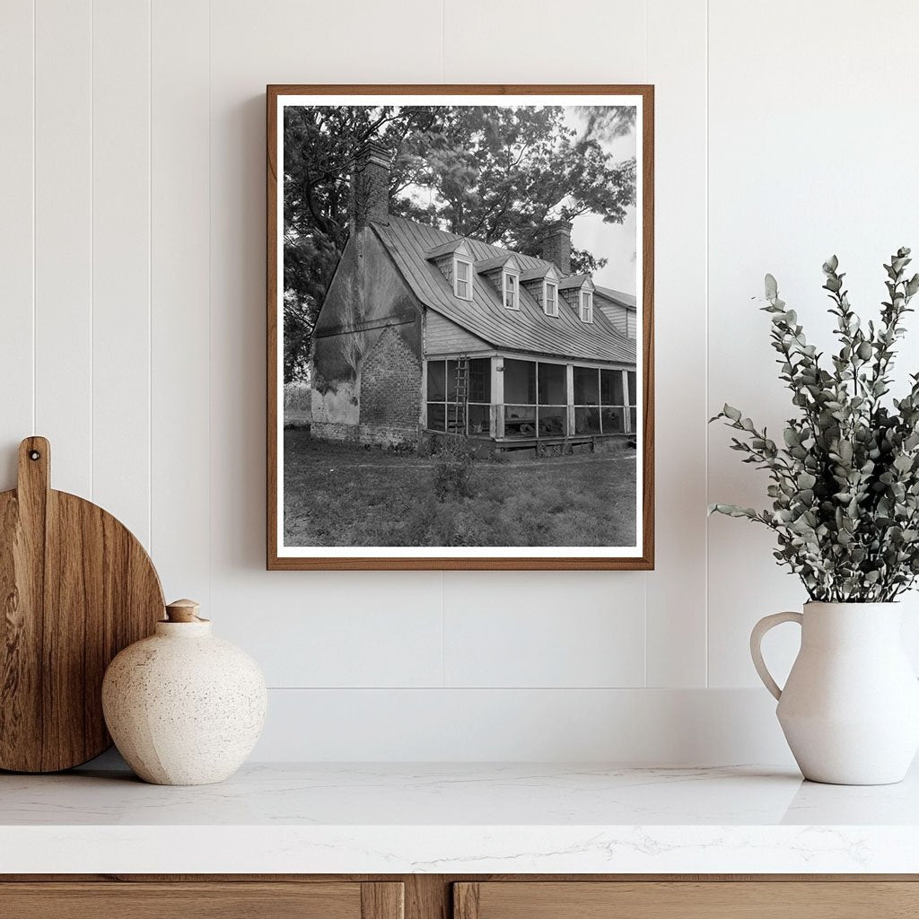 Chaptico, MD Rural Architecture Photograph, 1914