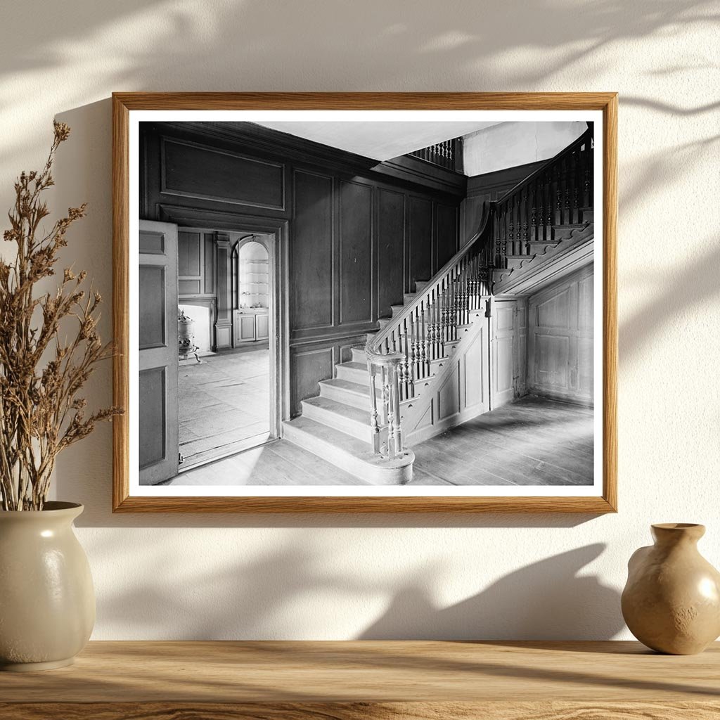 1914 Vintage Home Photo, Chaptico, MD Architecture