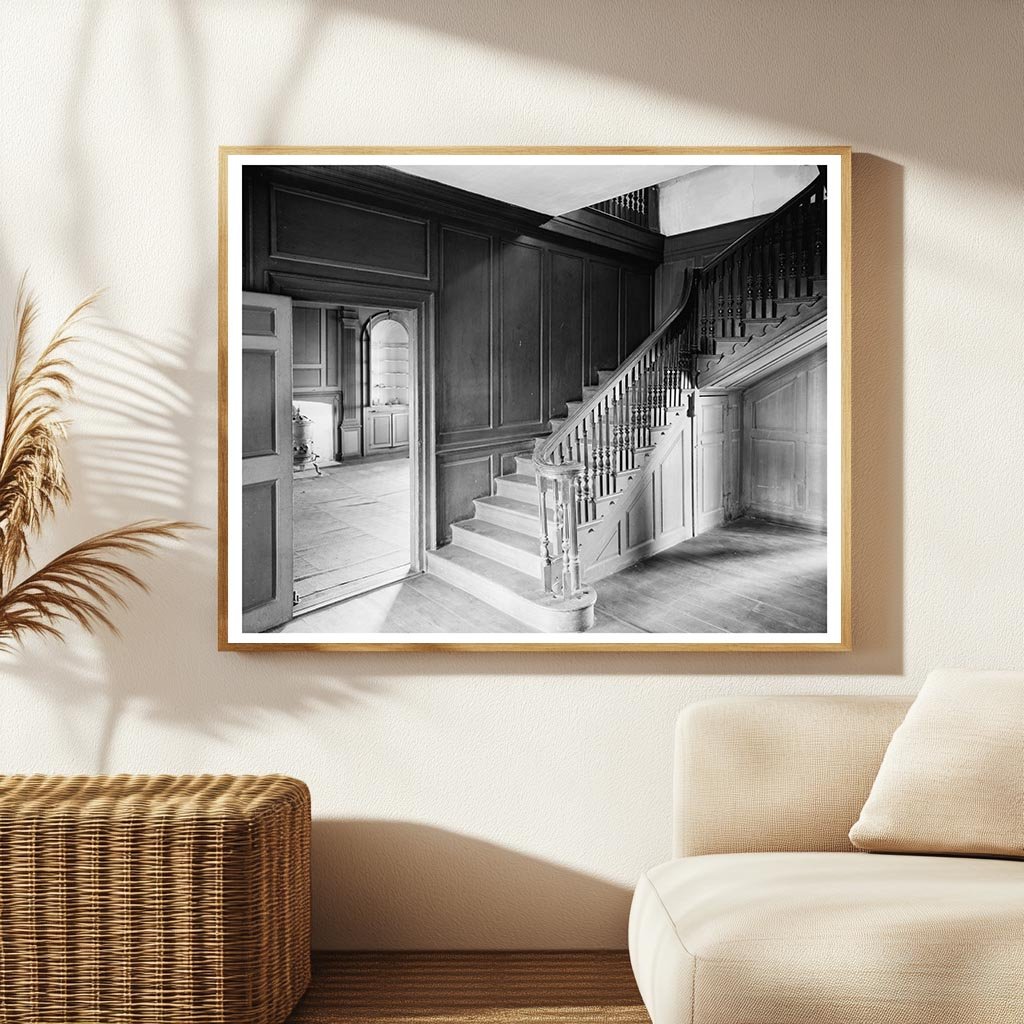 1914 Vintage Home Photo, Chaptico, MD Architecture