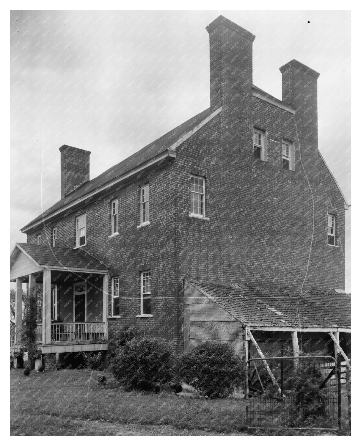 Historic Compton, MD 1661: Colonial Architecture Photo