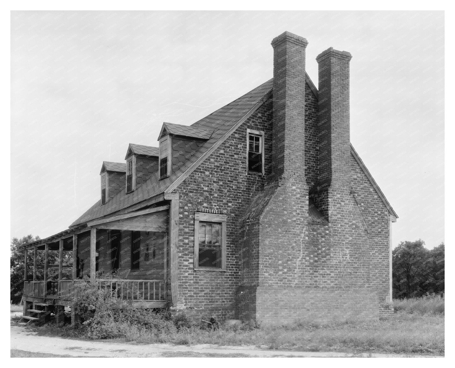 Vintage Architecture in Sandgates, MD, Early 1900s