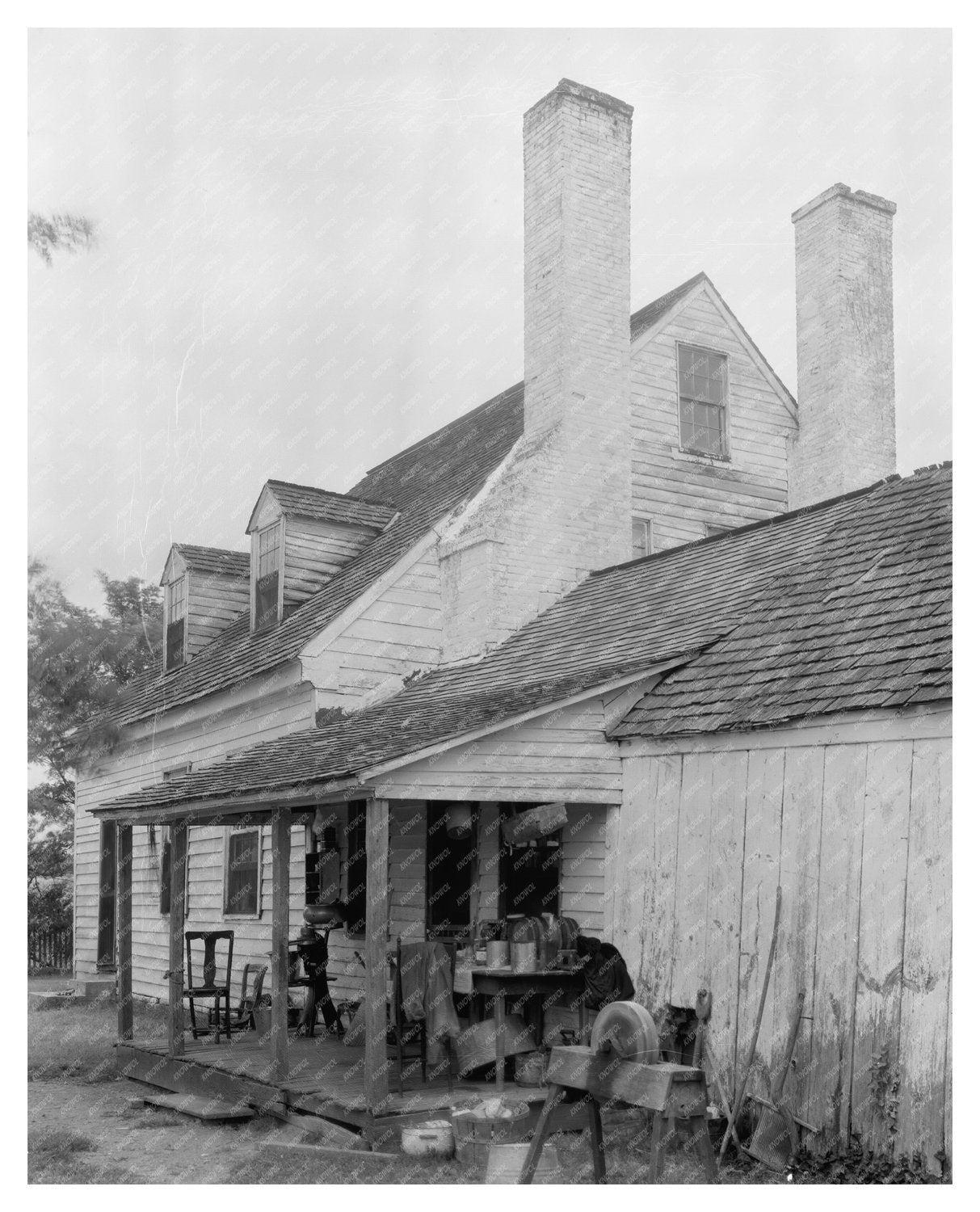 Historic House in St. Marys City, Maryland - 1930