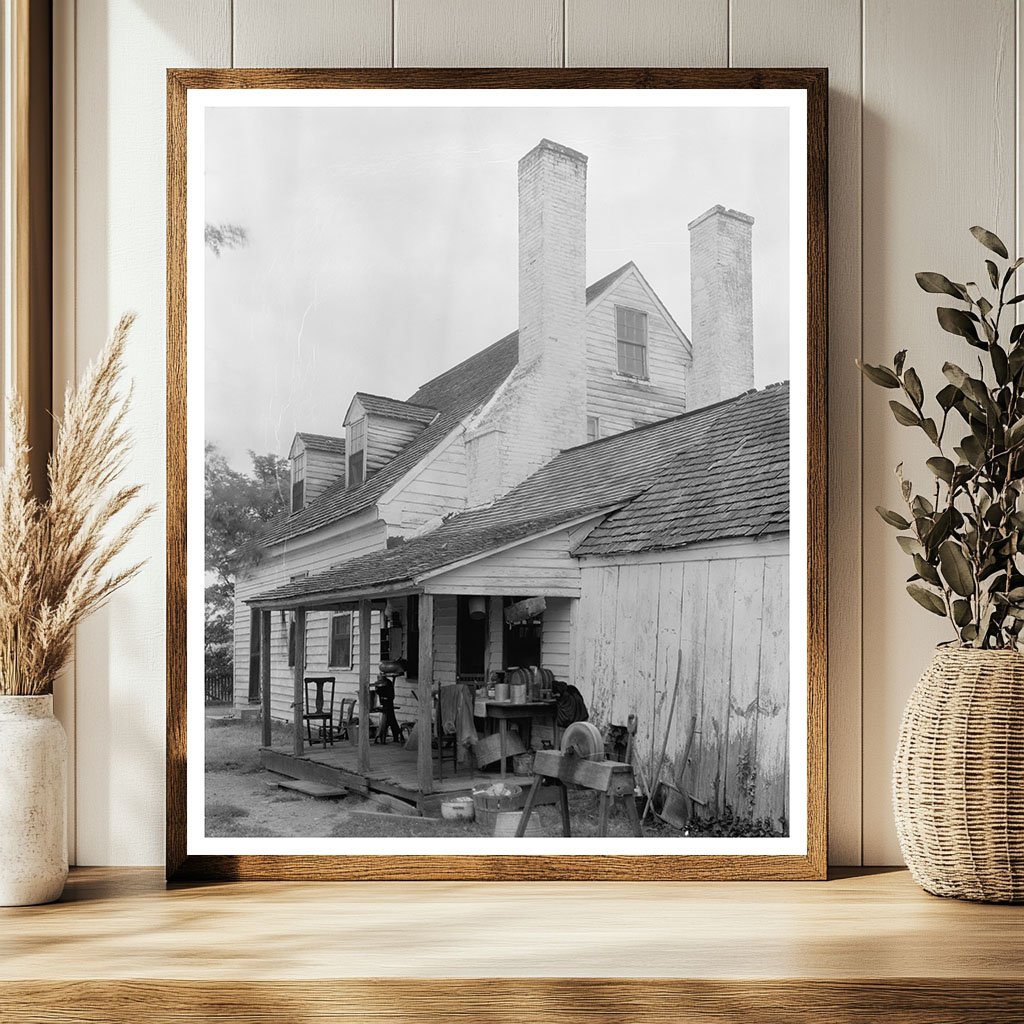 Historic House in St. Marys City, Maryland - 1930