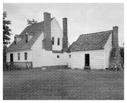 St. Marys County Architecture, Maryland, 1953