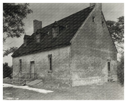 Historic Dwelling in St. Marys County, MD, 17th Century