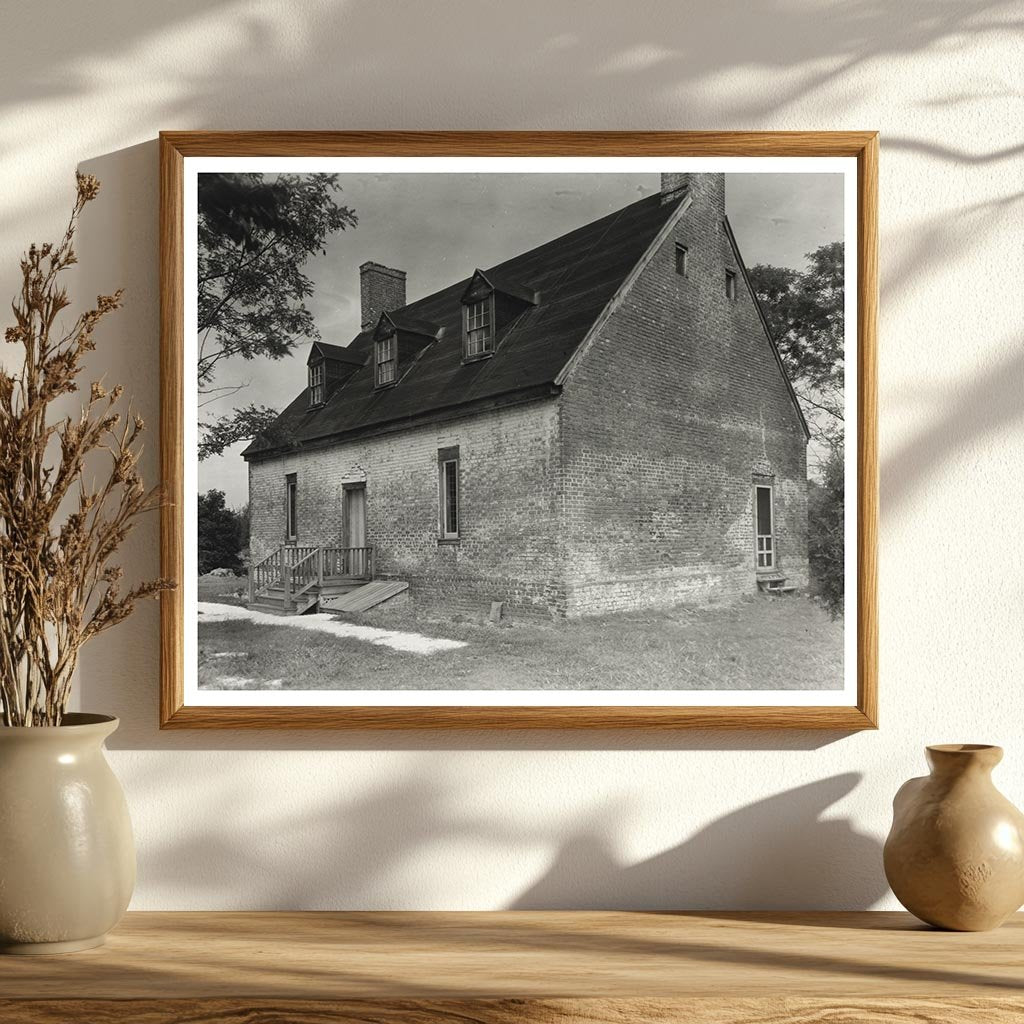 Historic Dwelling in St. Marys County, MD, 17th Century