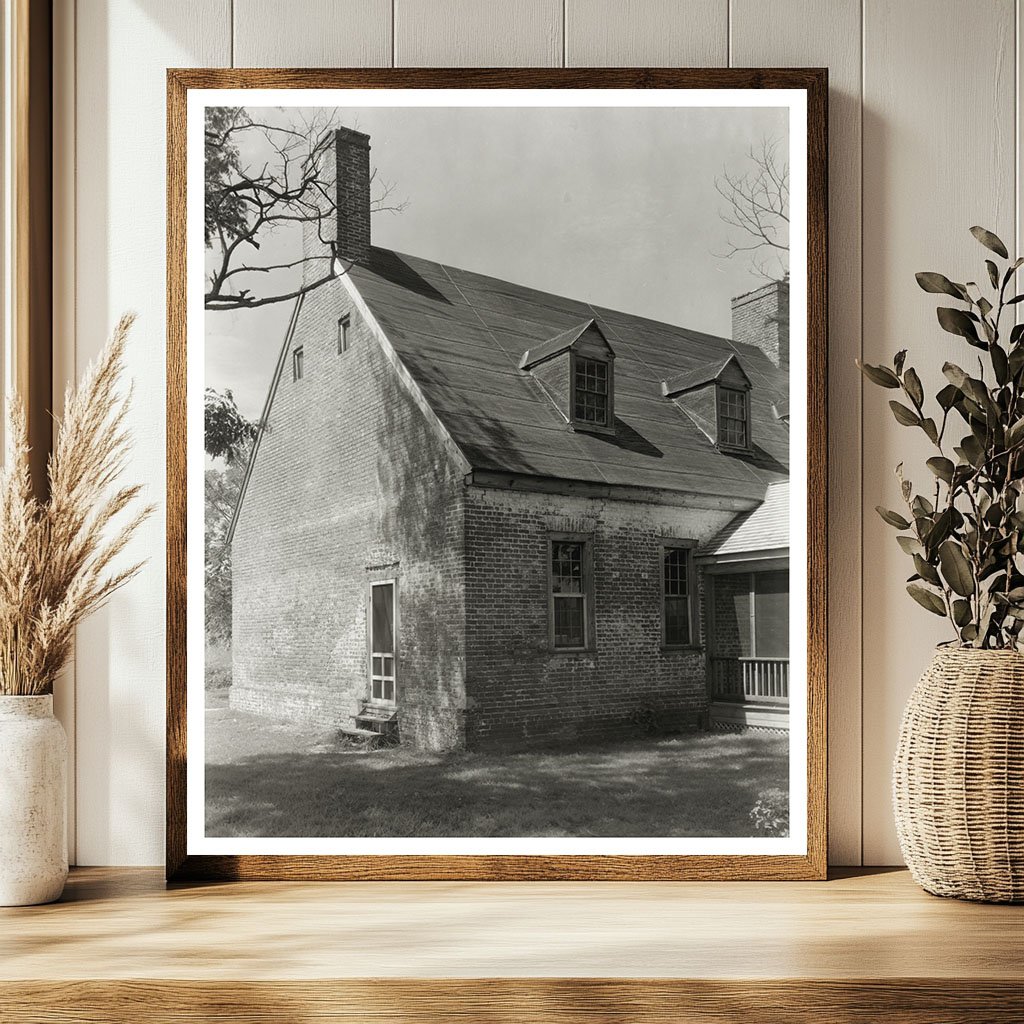 17th Century Estate in St. Marys County, Maryland, 1953