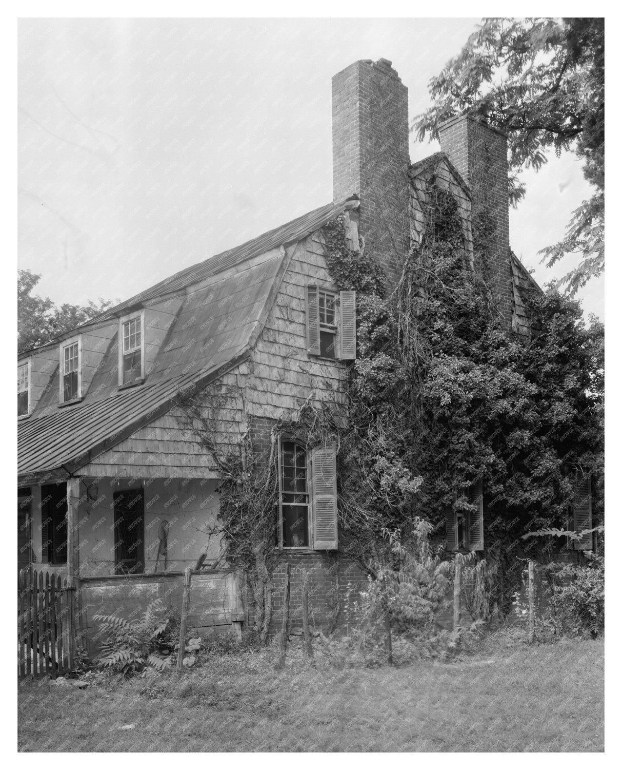 Chaptico, MD Historic Building Photo 1953