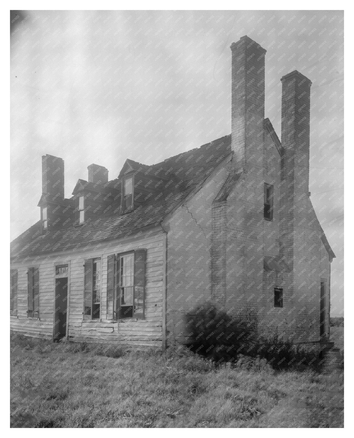 18th-Century Structure in Drayden, Maryland - 1953