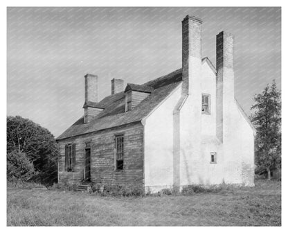 18th-Century Building in Drayden, Maryland, 1703