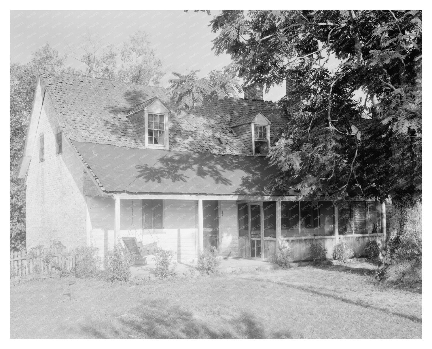 J.J. Allston House, Great Mills, MD 1664 Architecture