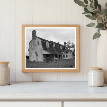 Historic Duplex in Trappe, Maryland - 1953 Photo