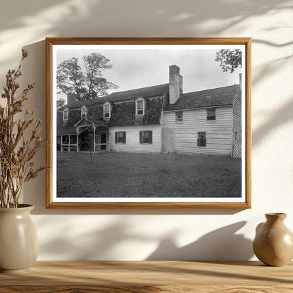 Historic Structure in Trappe, Maryland, Early 20th Century